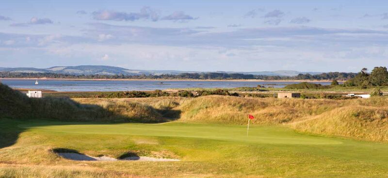 Views to Harbour over 12th green