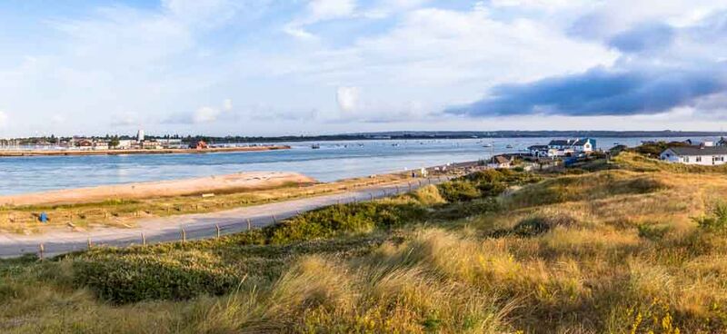 Langstone Harbour from 13th tee