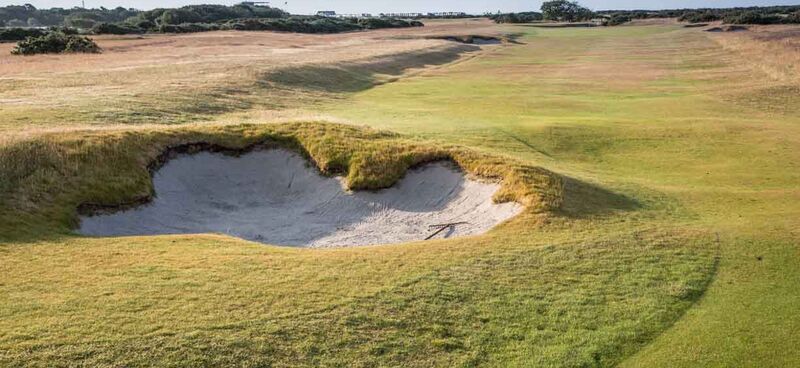 15th fairway bunker to green