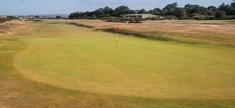 15th fairway from behind green