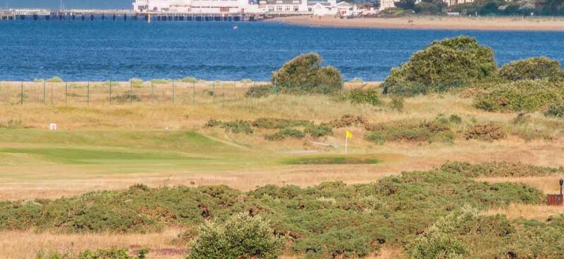 2nd Green from Clubhouse