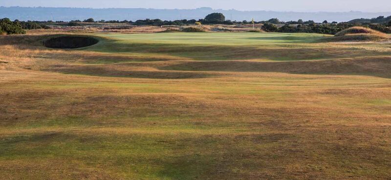 3rd green from fairway