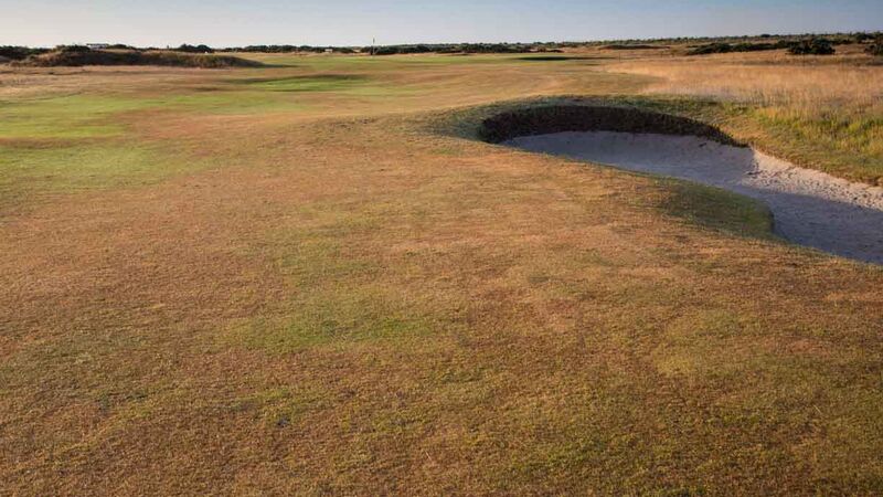 4th green from fairway bunker